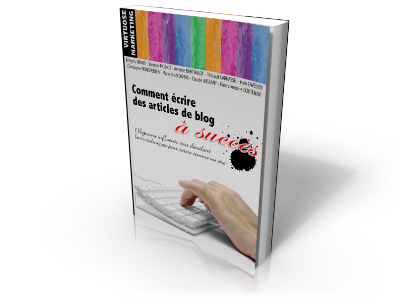 Cover eBook Comment écrire un article de blog à succès